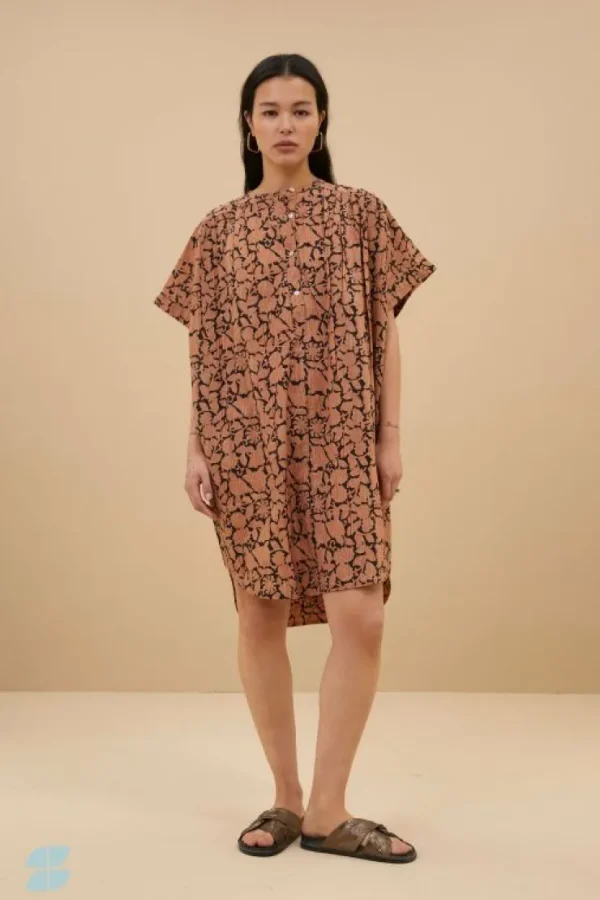 amber anika dress | anika print-By bar Shop