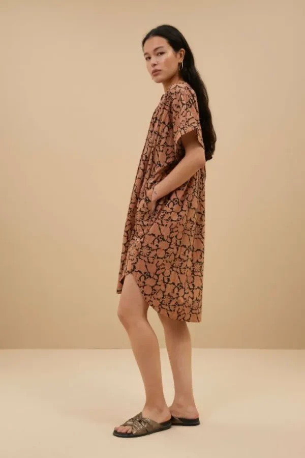 amber anika dress | anika print-By bar Shop