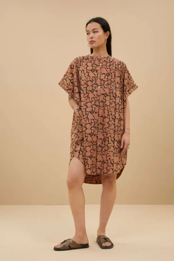 amber anika dress | anika print-By bar Shop