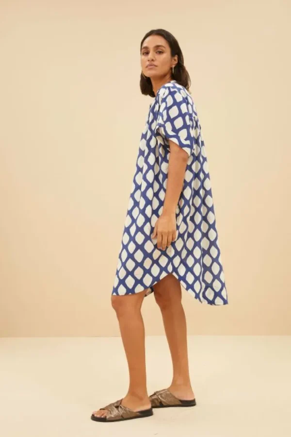 amber balu dress | balu print-By bar Cheap