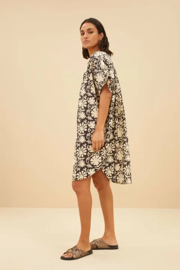 amber veda dress | veda print-By bar Sale