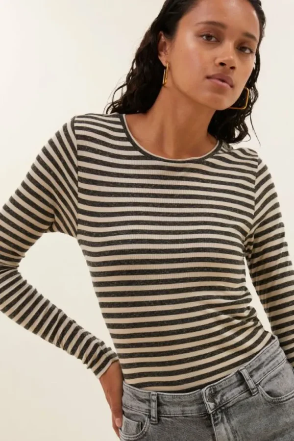 basic ls stripe top | -By bar Cheap