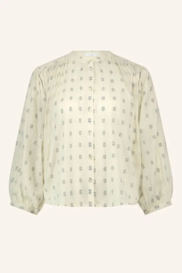 becky dali blouse | dali blue-By bar Best