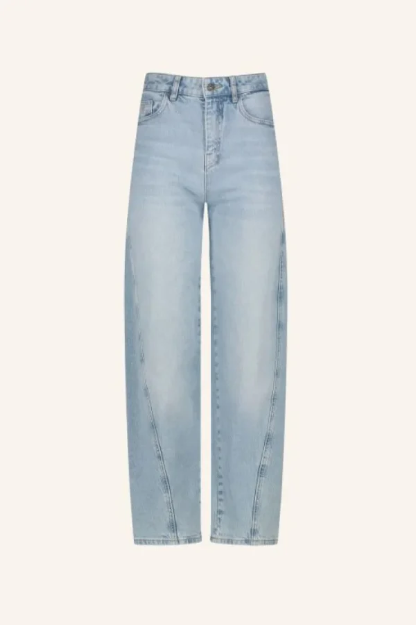 begum denim pants | light denim-By bar Online