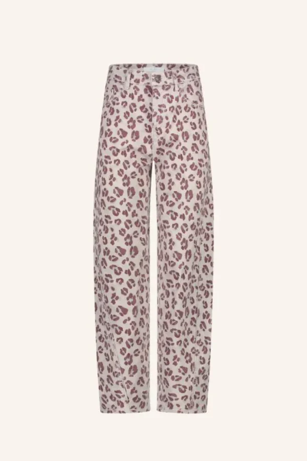 begum pink cheetah pants | pink cheetah print-By bar Best