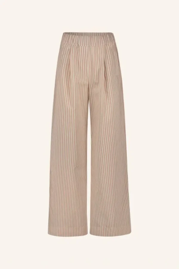 benji copper stripe pants | copper small stripe-By bar Cheap