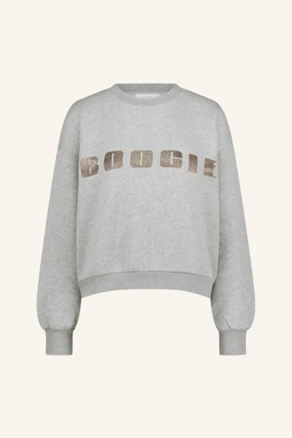 bibi boogie sweater | grey melee-By bar Clearance