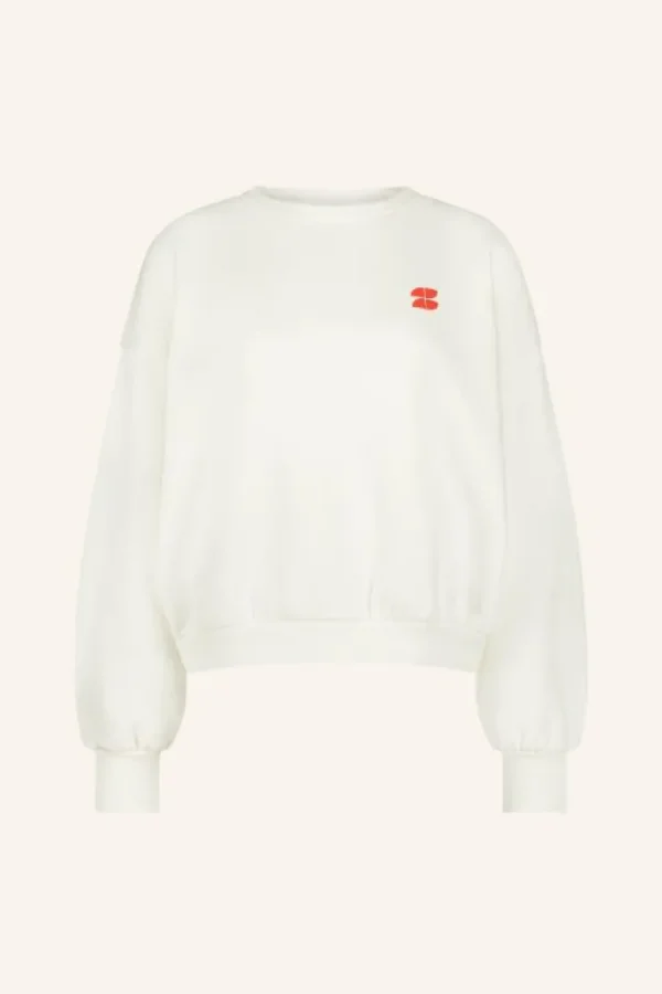 bibi dictionary big sweater | off white-By bar Shop