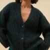 bobbi cardigan | dark green-By bar Outlet