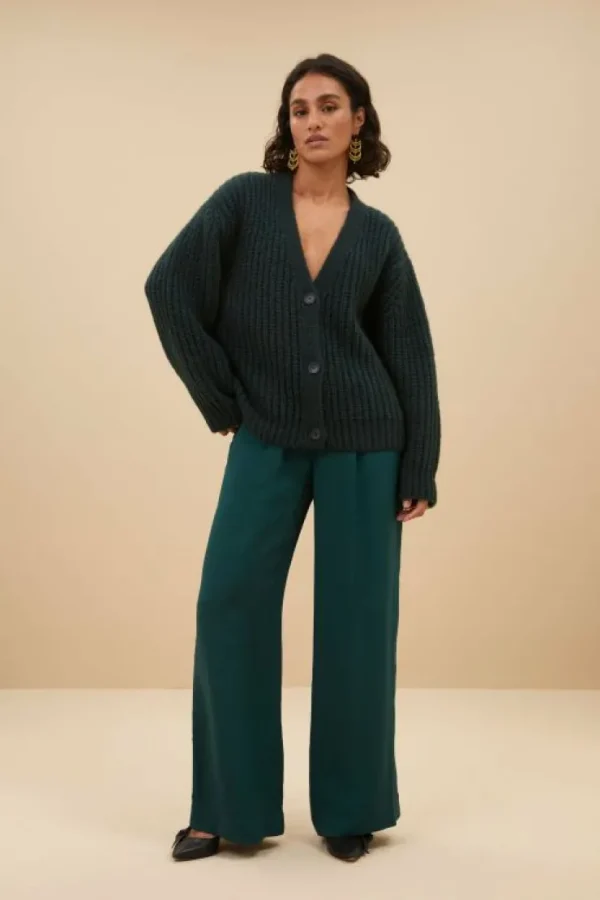 bobbi cardigan | dark green-By bar Outlet