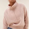 boxy beau pullover | light pink-By bar Hot