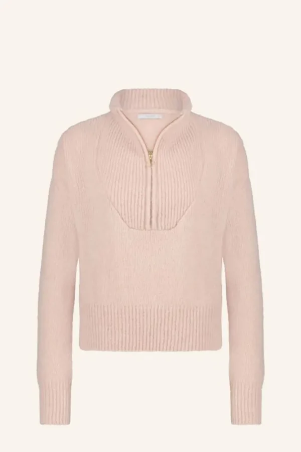 boxy beau pullover | light pink-By bar Hot