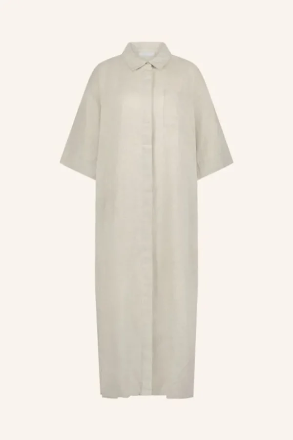 bruno linen dress | linen-By bar Discount