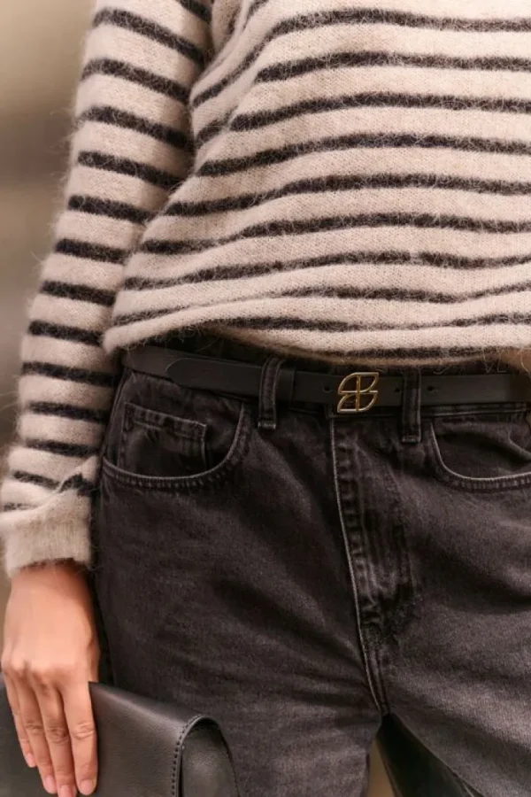 buckle logo belt | -By bar Online