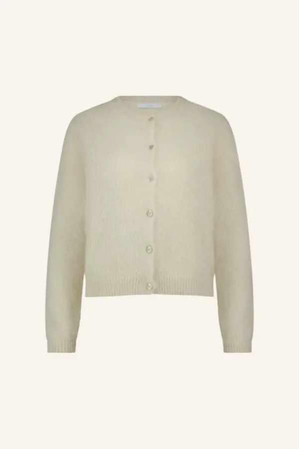 cleo natural cardigan | off white-By bar Outlet