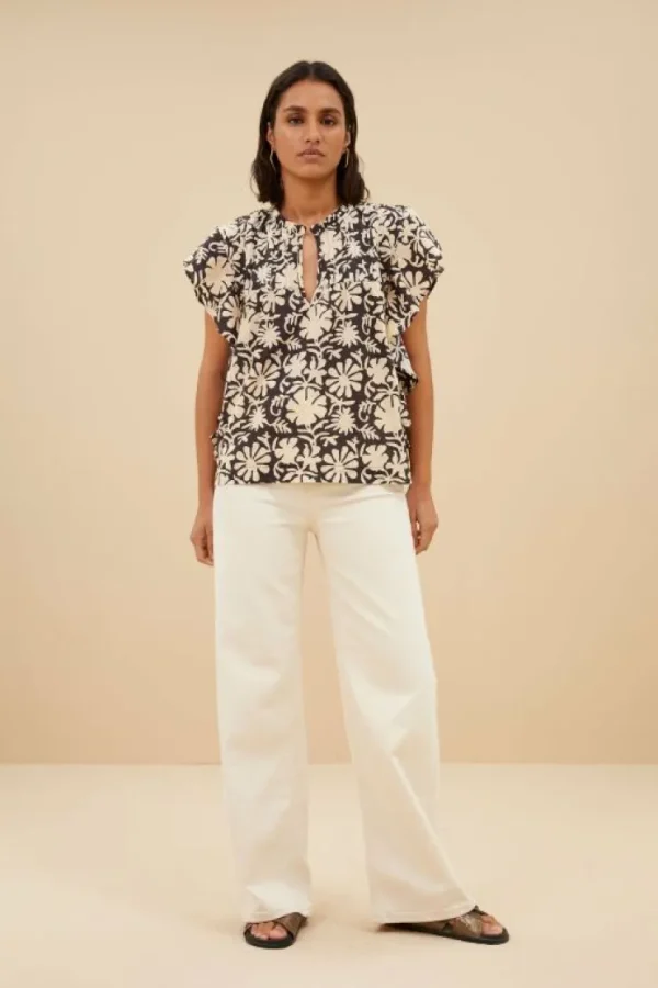 danee veda blouse | veda print-By bar Shop