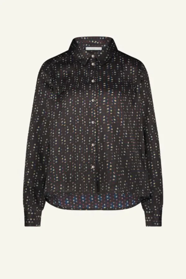 dina paisley blouse | paisley dots-By bar Outlet