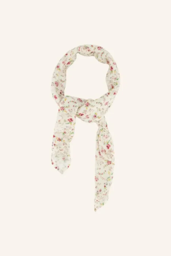 flower cotton scarf | little flower print-By bar Hot