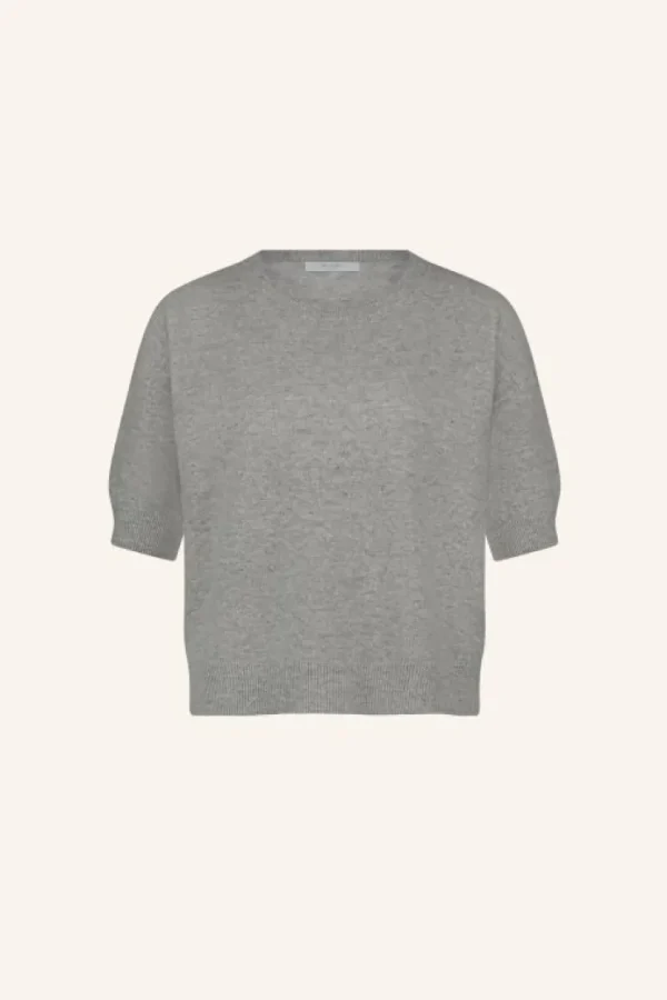 holly ss pullover | grey melee-By bar Best