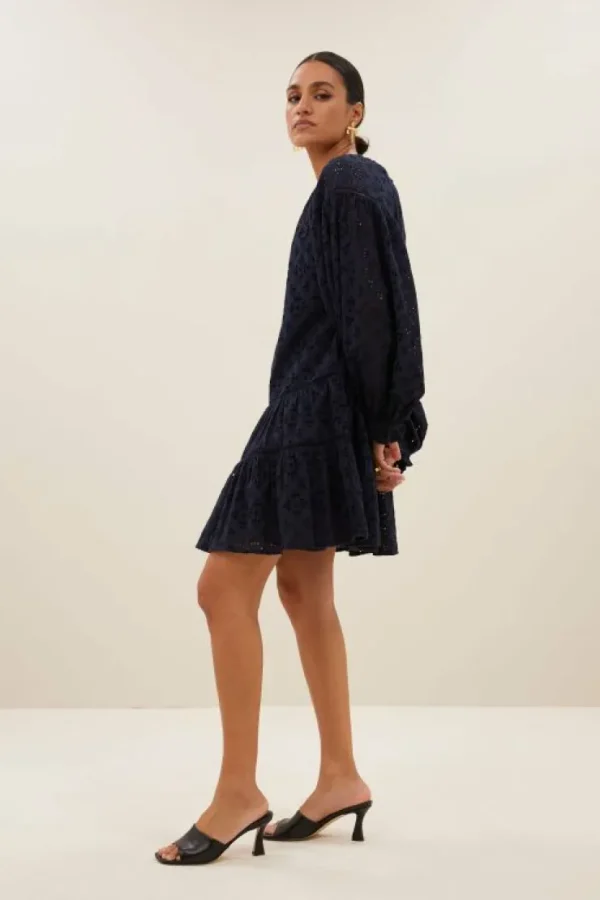 inez dress | midnight-By bar Best Sale