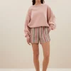 isa multi stripe athia shorts | multi stripe-By bar Flash Sale