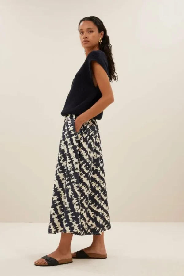 juta shade skirt | shade print-By bar Cheap