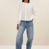 kate blouse | off white-By bar Flash Sale