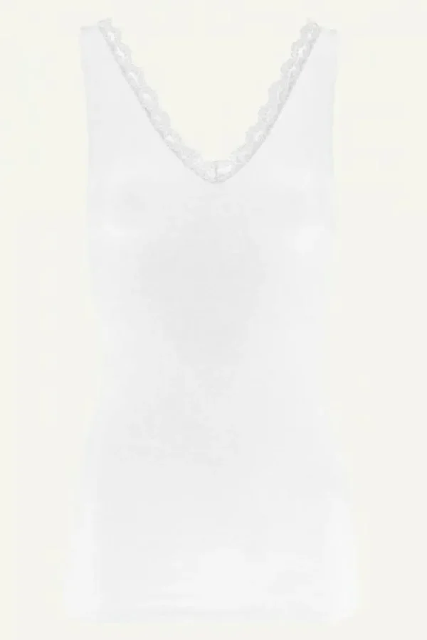 lace singlet | off white-By bar Discount