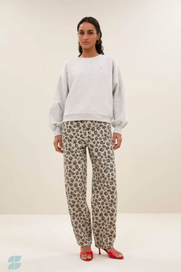 lew cheetah pants | cheetah print-By bar Hot