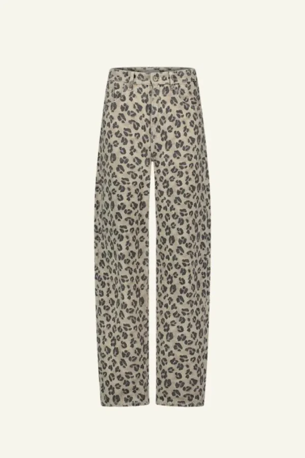 lew cheetah pants | cheetah print-By bar Hot