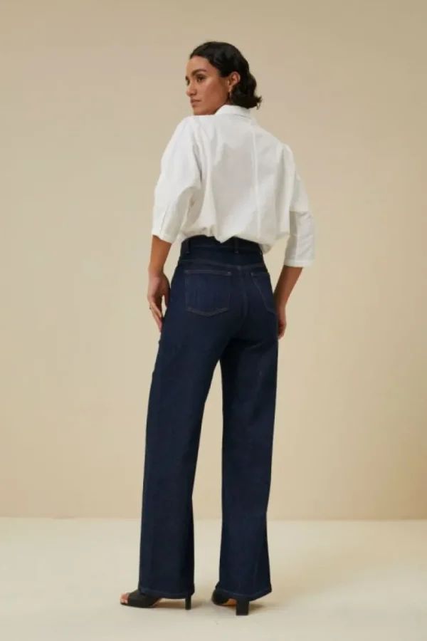 lina pant | dark denim-By bar Cheap