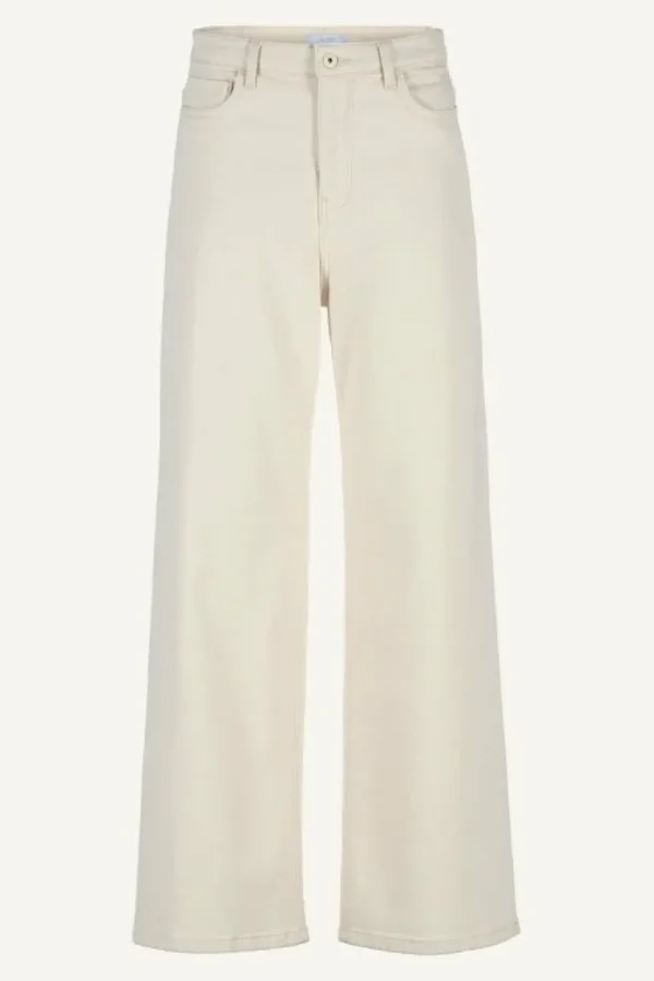 lina rw pant | raw white-By bar Shop