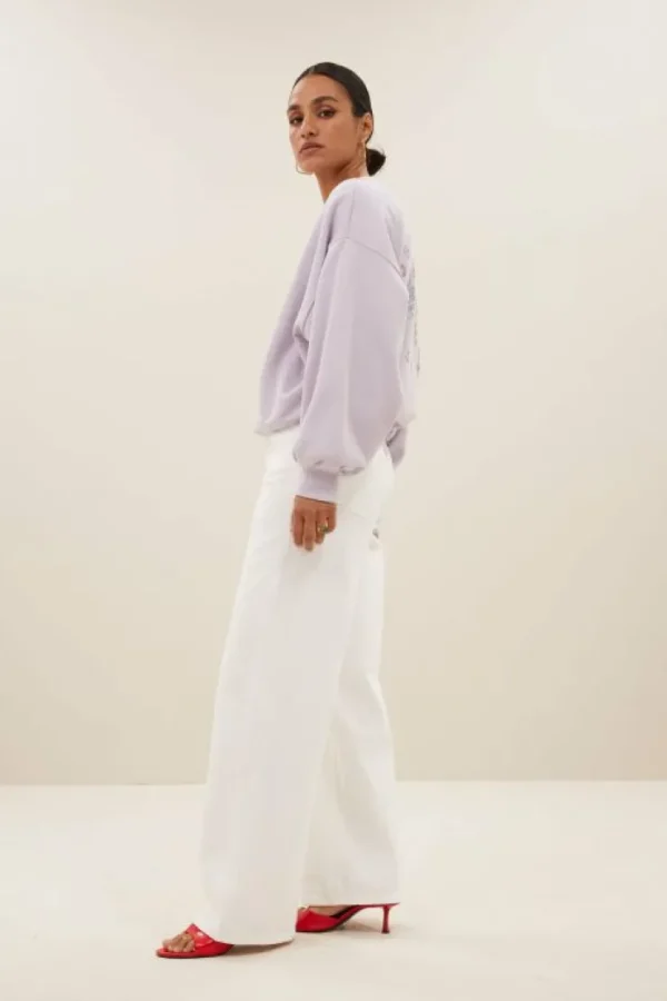 lina white pants | white-By bar Fashion