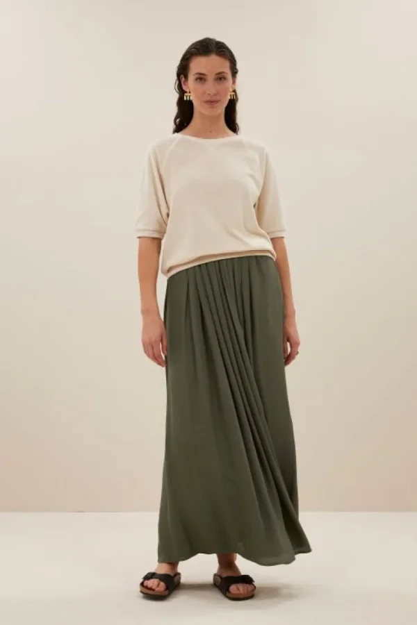 linde skirt | mulled basil-By bar Cheap