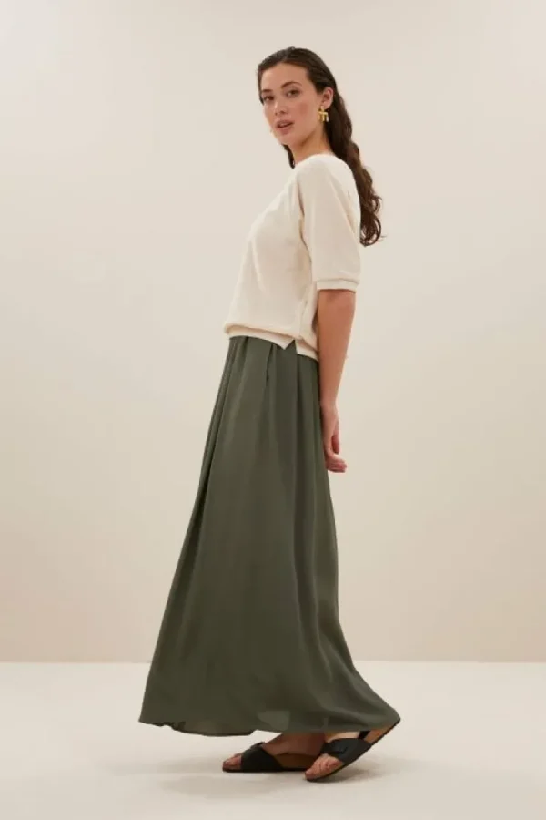 linde skirt | mulled basil-By bar Cheap