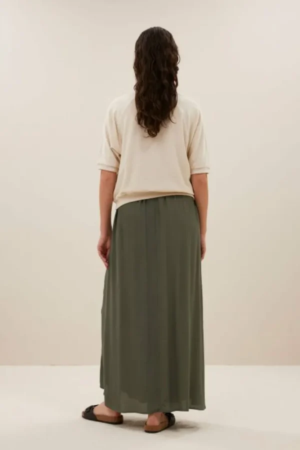 linde skirt | mulled basil-By bar Cheap