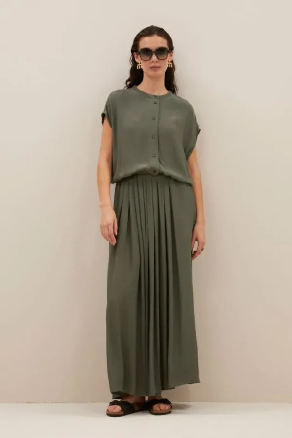 linde skirt | mulled basil-By bar Cheap