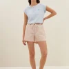 lio stripe shorts | rose stripe-By bar Store