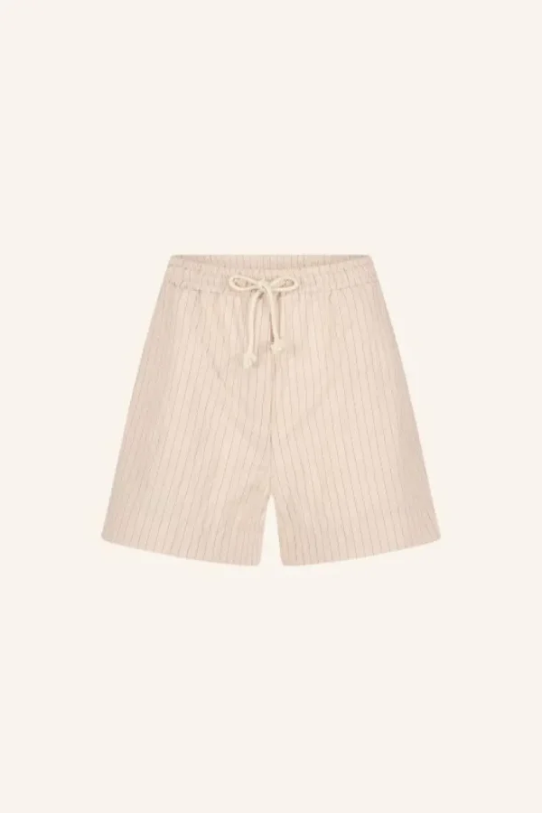 lio stripe shorts | rose stripe-By bar Store