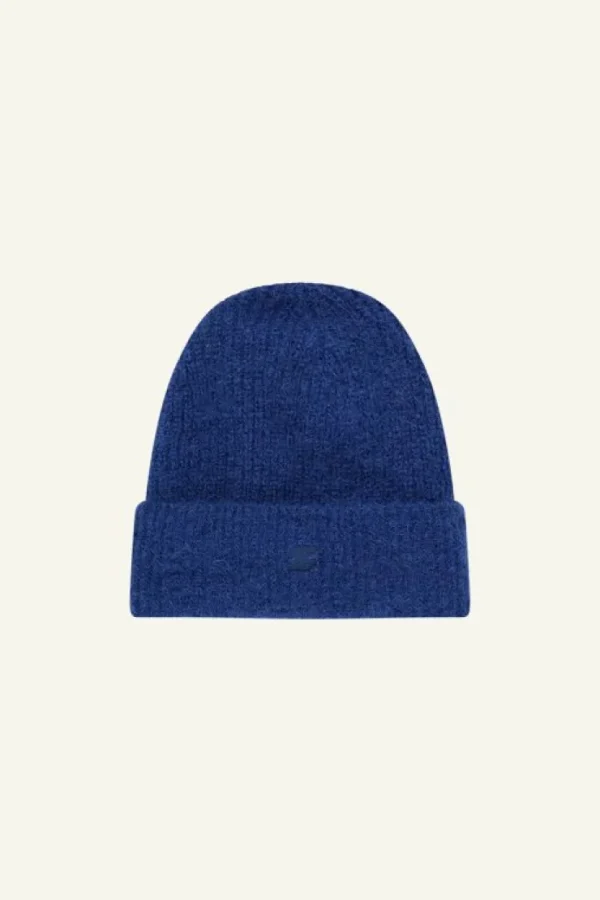 logo beanie | queens blue-By bar Flash Sale