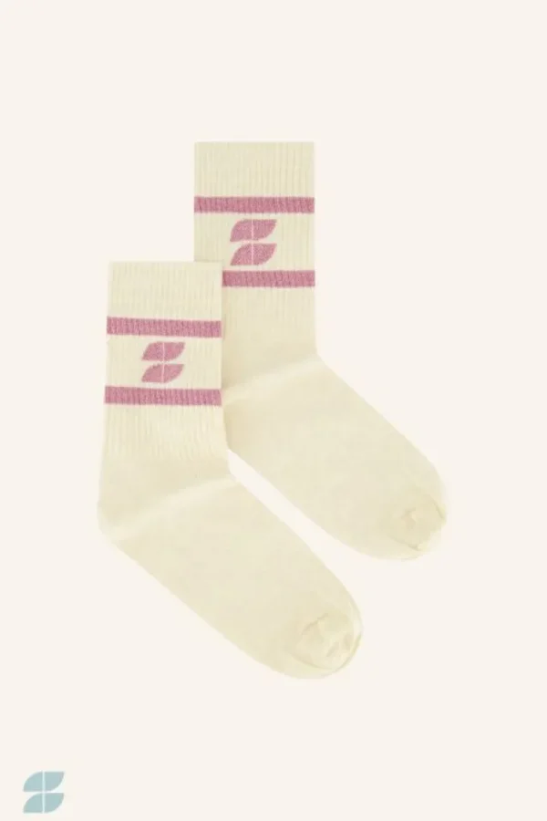 logo sparkle socks | ash rose-By bar Shop