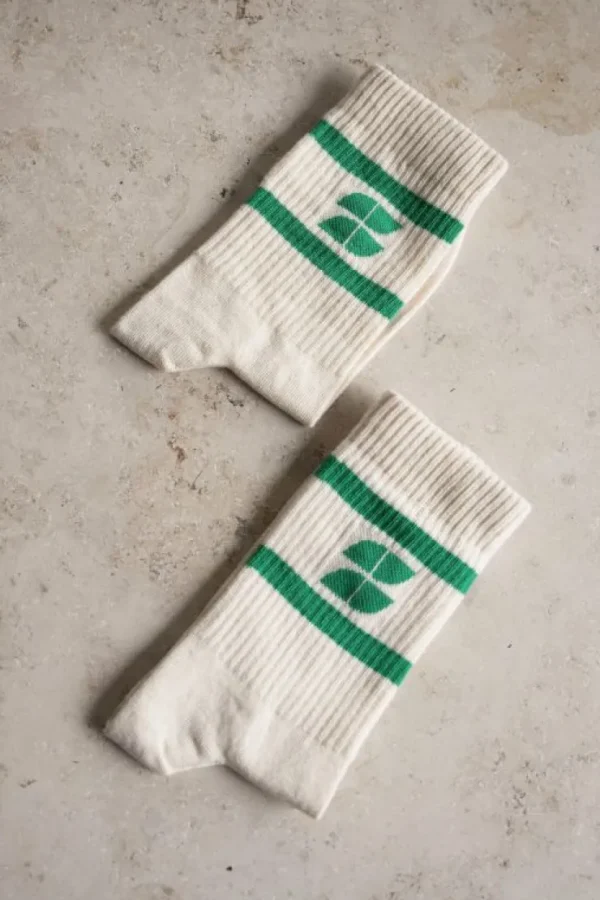 logo uni socks | spring green-By bar Best Sale