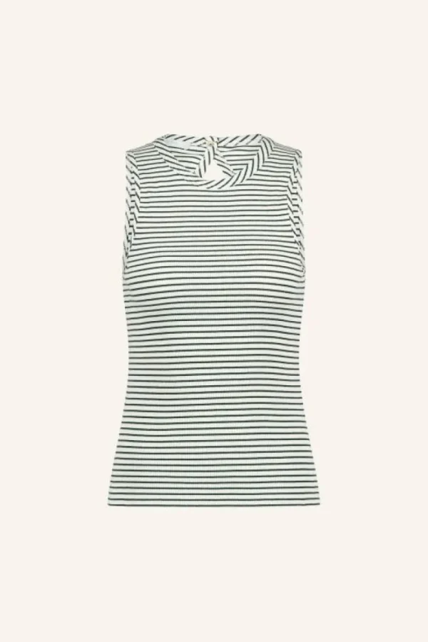 loop stripe singlet | midnight thin stripe-By bar Cheap