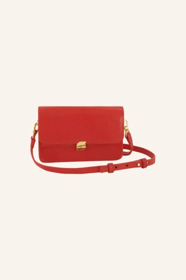 loua snake bag | poppy red-By bar Best Sale