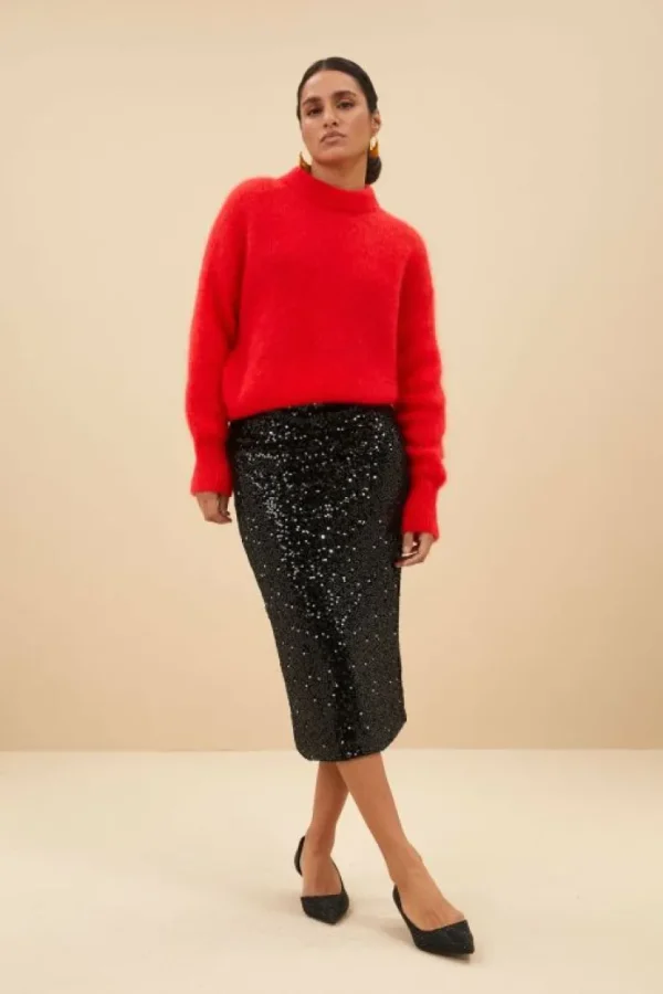 luca sequin skirt | -By bar Flash Sale