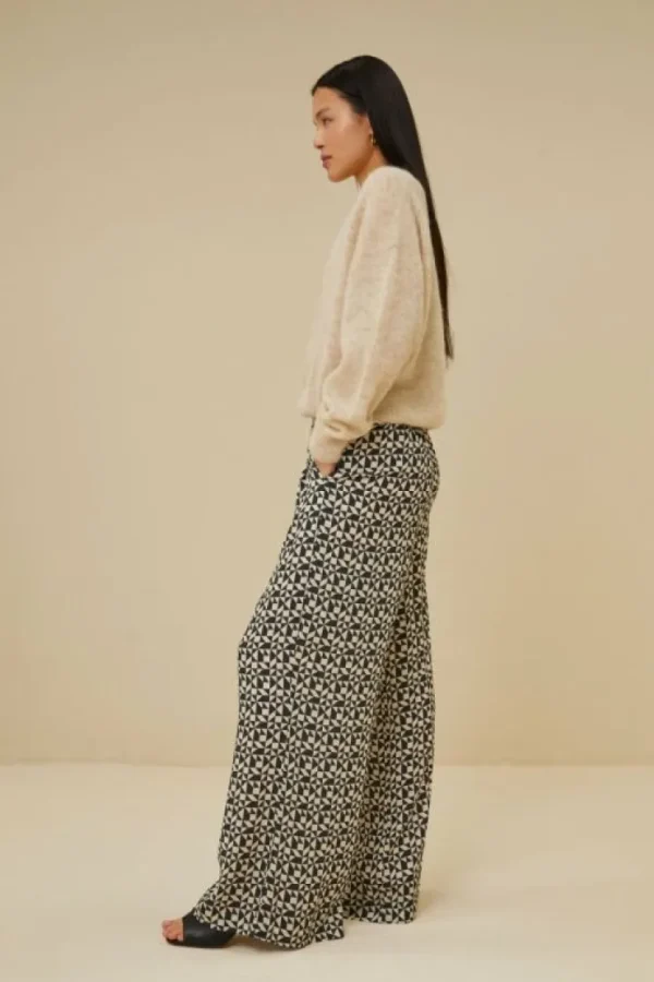 mara graphic pant | graphic print-By bar Flash Sale