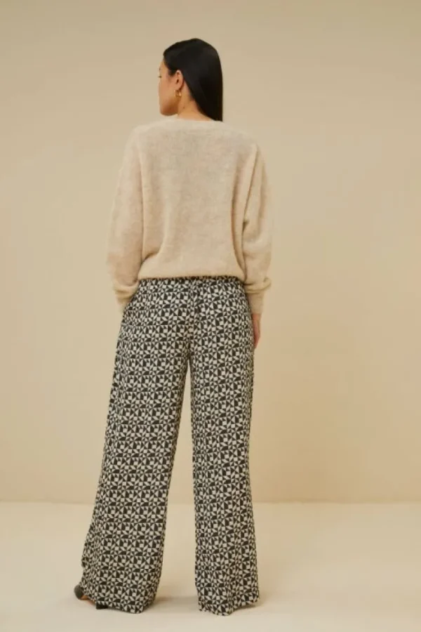 mara graphic pant | graphic print-By bar Flash Sale