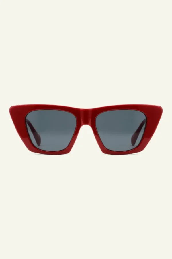 marley sunglasses | scarlet red-By bar Flash Sale