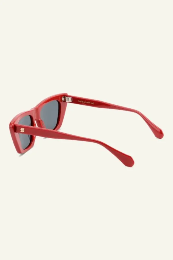 marley sunglasses | scarlet red-By bar Flash Sale