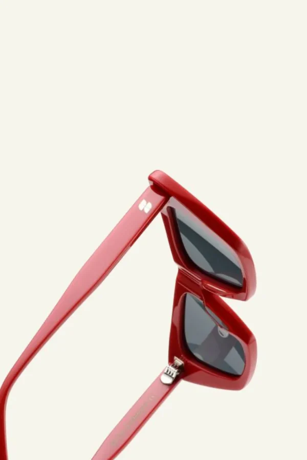 marley sunglasses | scarlet red-By bar Flash Sale